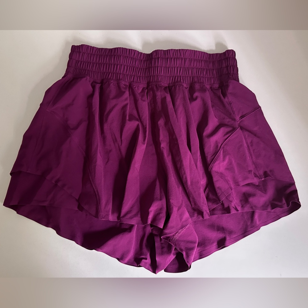 Lululemon Magenta Shake It Out Shorts